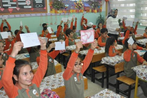 Hatice seyit çeker ilkokulu 3-b sinifindan kardeş okul projesi