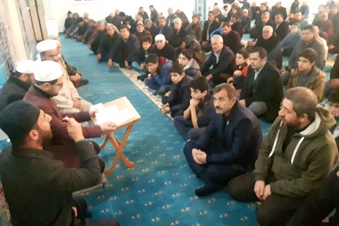 şehit polis memuru için mevlit