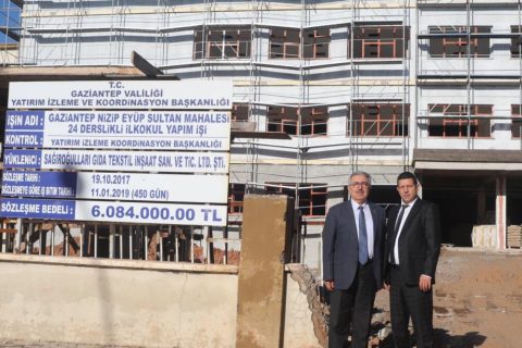 Okul inşaatlarinda denetim