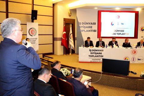 İş Dünyası İstişare Toplantısında Nizipin Sorunları Dile Getirildi