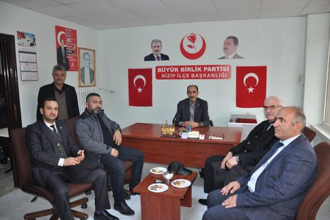 Bbp nizip ilçe başkanliği binasi dualarla hizmete açildi