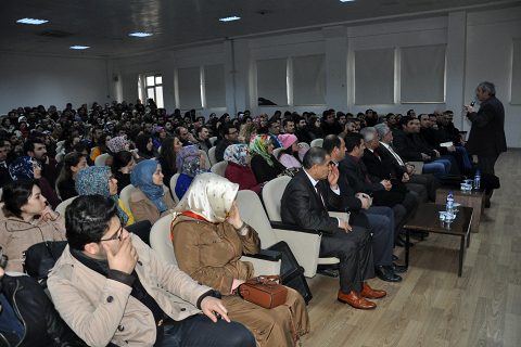 Cemaloğlu nizip te seminer verdi