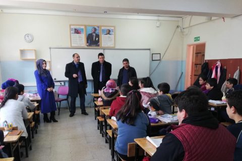 Bilal Saide Marufoğlu Ortaokulu Şube Müdürlerimiz Mehmet DEMİR ve Yusuf CİCE tarafınd
