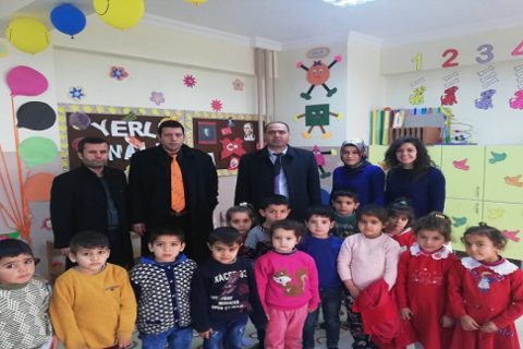 Şube Müdürlerimiz Mehmet DEMİR ve Yusuf CİCE Kumla İlkokulu/Ortaokulu´nu ziyaret etti