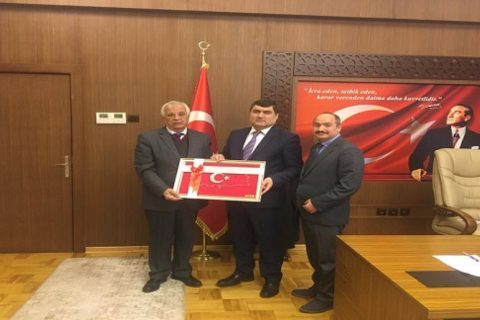 Nizip ilçe Milli Eğitim Müdür V. Sayın  M. Mahmut Gökçe´den İlçe Kaymakamımız Sayın K