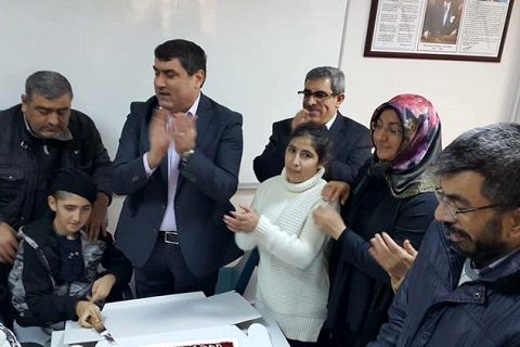 Engelliler derneği nden kutlama