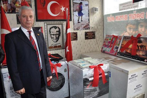 Yetim çocuklarin istekleri yerine getirildi