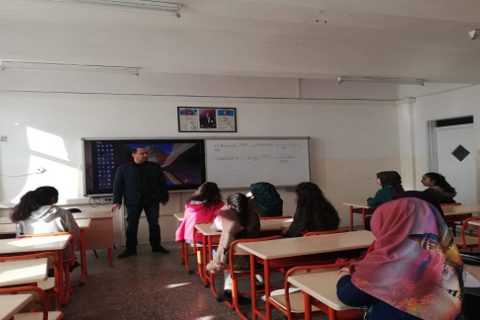 İlçe Milli Eğitim Şube Müdürü Sayın Mehmet DEMİR, hafta sonu yapılan Destekleme ve Ye