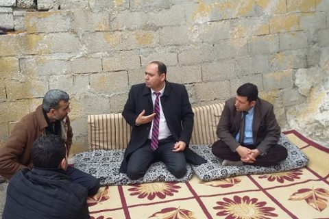 İlçe Milli Eğitim Şube Müdürleri Mehmet DEMİR ve Yusuf CİCE, Akçakent mahallesinde Ve
