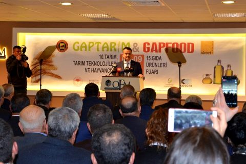 Gaptarim gapfood gida fuari açiliş törenine katildik