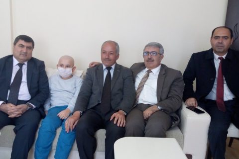 Evde Eğitim Hizmeti Alan Öğrencimize Ziyaret