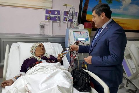 Nizipte dünya böbrek günü etkinliği