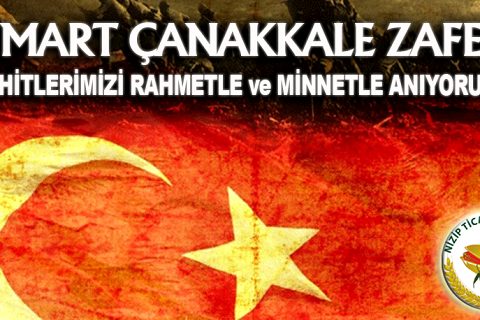 Başkan ibrahim sari´dan 18 mart çanakkale zaferi mesaji