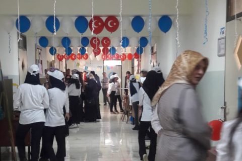 Şehit Üsteğmen Uğur Taşçı İmam Hatip Ortaokulu Tubitak 4006 Bilim Fuarı Açılışı Yapıl