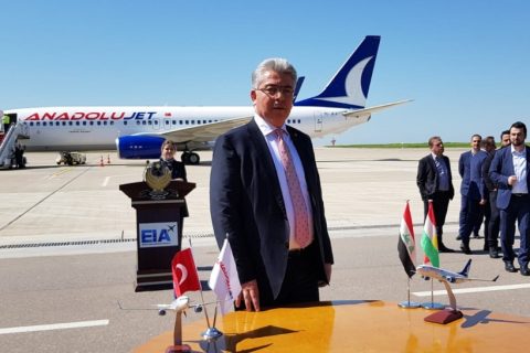 Gaziantep – Erbil Arası Uçak Seferleri Başladı