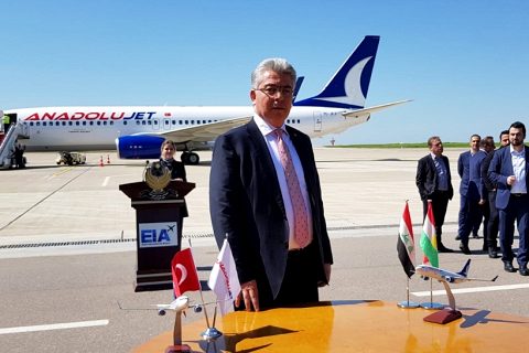 Gaziantep  Erbil Arası Uçak Seferleri Başladı