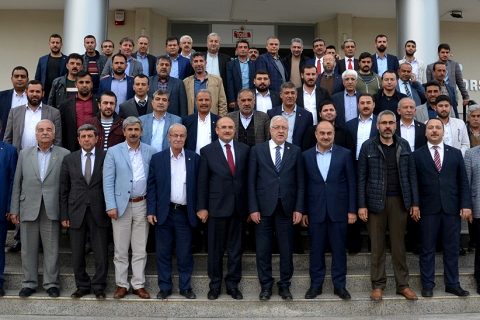 Ak parti nizip belediye başkan adayi mehmet sari dan borsamiza ziyaret