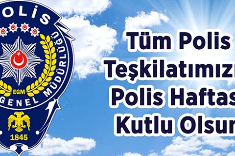 Başkan sari polis teşkilatinin 174.yilini kutladi