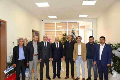 Birecik baraj müdüründen mehmet sariya ziyaret