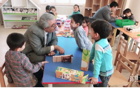 İlçe Milli Eğitim Müdürümüz Cengiz GÜNDEŞ´ten Dr.Nilüfer Mustafa Özyurt Anaokulu´na Z