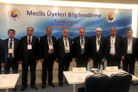 Meclis üyeleri bilgilendirme semineri tobb da gerçekleşti