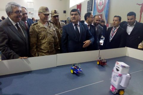 Abdulhamithan Kız AİHL Tübitak 4006 Bilim Fuarı Açılışı İlçe Kaymakamımız Kemal ŞAHİN