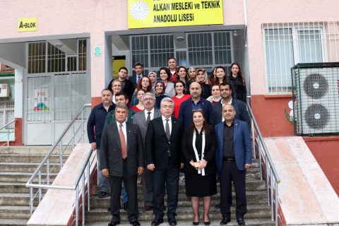 NTO Alkan Meslek Lisesi Okul Meclisi Toplantısına Katıldı