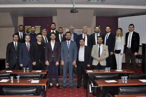 Gto başkani yildirim ve genç girişimcilerden nto ya ziyaret