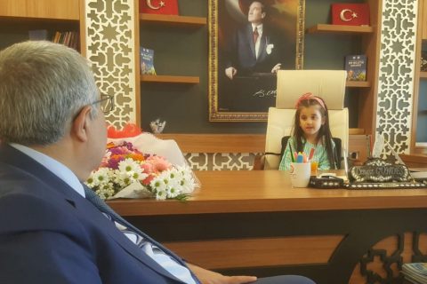 Milli Eğitim Müdürümüz Sayın Cengiz GÜNDEŞ, 23 Nisan Ulusal Egemenlik ve Çocuk Bayram