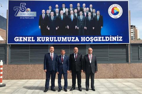 Nizip ticaret borsasi tobb 75. Genel kuruluna katildi