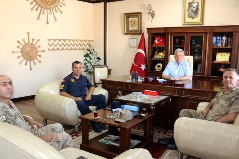 Nizip Jandarma Komutanı Resul Çot’tan NTO’ya Veda Ziyareti