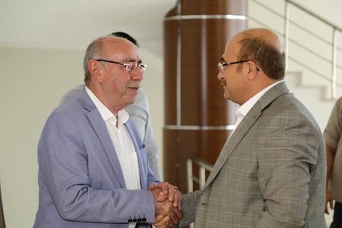 Başkan Mirkelam dan, Başkan Sarı ya ziyaret