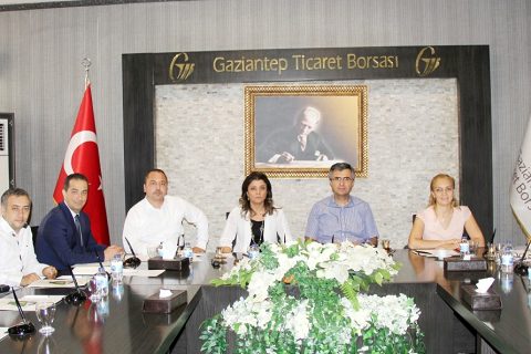 Gaziantep oda ve borsa genel sekreterleri gtb?de buluştu