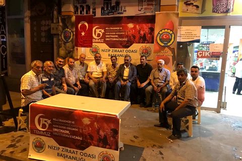 Nİzip Ziraat Odası Demokrasi ve Milli Birlik Günü Etkinliklerinde