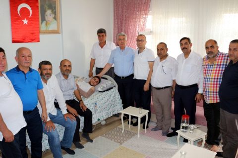 NTO’dan Suriye Gazisi Uzman Çavuş Samet Deniz’e Ziyaret