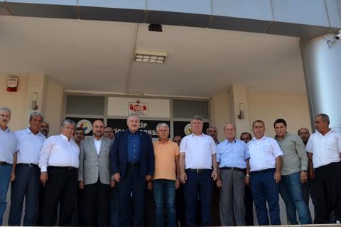 Mhp gaziantep milletvekili sermet atay borsayi ziyaret etti