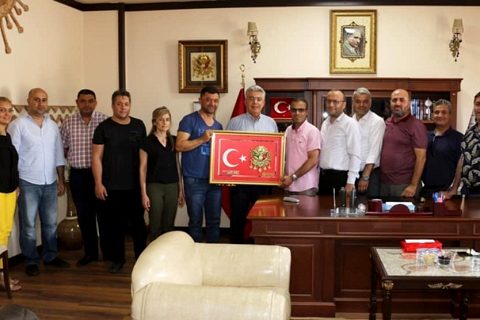 Nizip Gazeteciler Derneğinden NTO ya Ziyaret