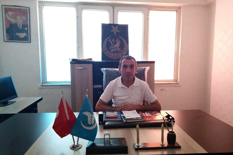 ülkü ocaklarindan kadina şiddete hayir konulu broşür