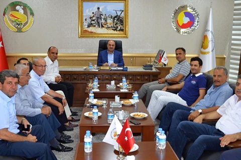 Muhasebeciler ve mali müşavirler nizip temsilciliği borsayi ziyaret etti