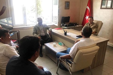 Nizip Jandarma Komutanına Ziyaret