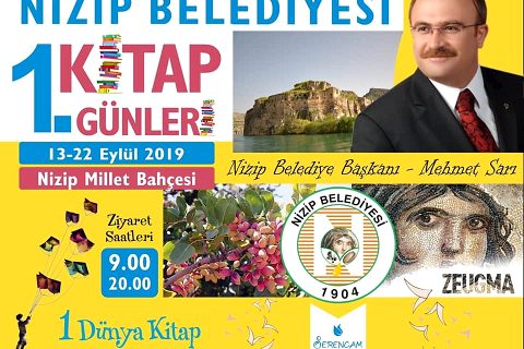 Nizip Belediyesi Kitap Günleri Düzenliyor