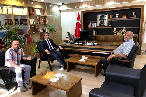 Milletvekili Şahin den Müftü Çiftçiye Ziyaret