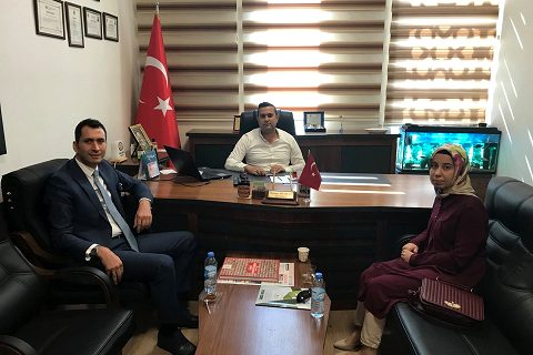 Denetimli Serbestlik Müdürü Küçük ten kurumlara ziyaret.