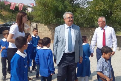 İlçe Milli Eğitim Müdürümüz Cengiz GÜNDEŞ ve Şube Müdürümüz Vehbi ÖZTÜRK'ten Bahçeli 
