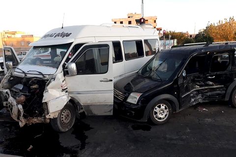 Nizipte Kaza 7 Kişi Yaralandı