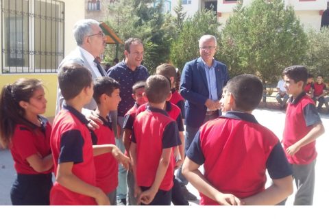 İlçe Milli Eğitim Müdürümüz Cengiz GÜNDEŞ ve Şube Müdürümüz Vehbi ÖZTÜRK'ten Sekili O