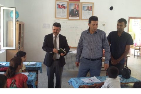 Şube Müdürlerimiz Yusuf CİCE ve Halil KENDİRCİ'den Ballı İlkokulu'na Ziyaret