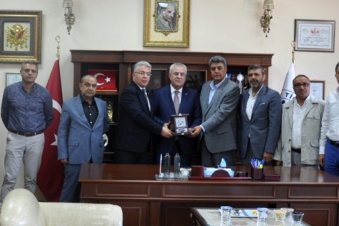 TOBB Yönetim Kurulu Üyesi Zeki Kıvanç tan NTO ya Ziyaret