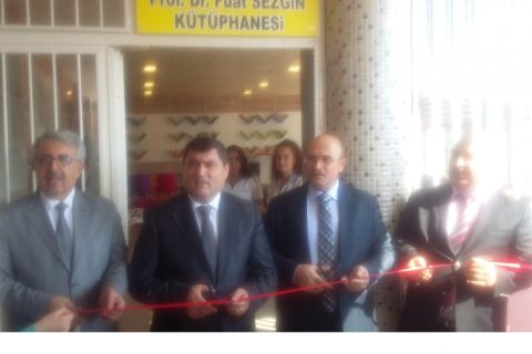 Sosyal Bilimler Lisesi Prof.Dr. Fuat Sezgin Kütüphanesi Açıldı