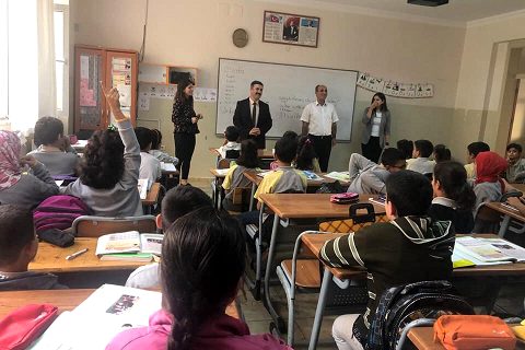 Nizip milli eğitim şube müdürü kendirci den ziyaret